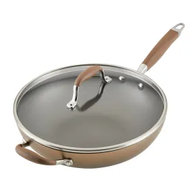 12-Inch Hard Anodized Nonstick Ultimate Pan with Lid