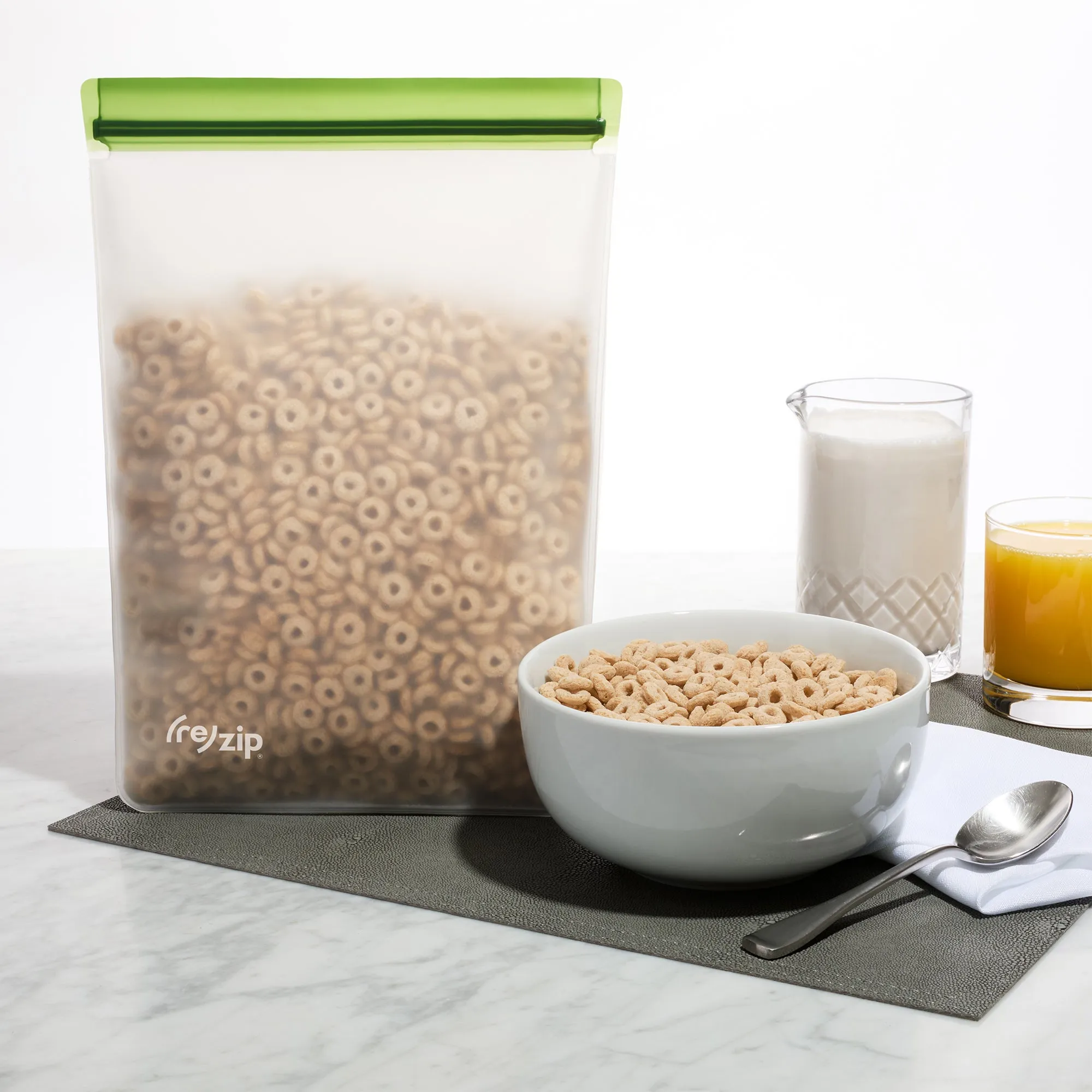 2-Piece Tall 10 & 12 Cup Cereal and Pantry Bag Kit