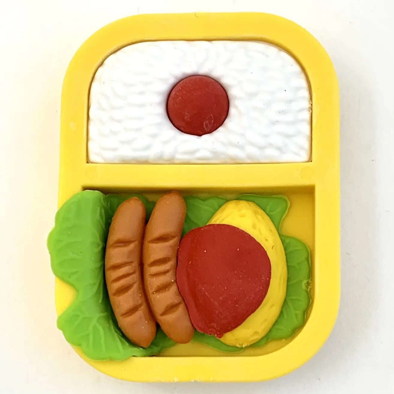 383301 IWAKO BENTO LUNCH ERASER CARD-SINGLE