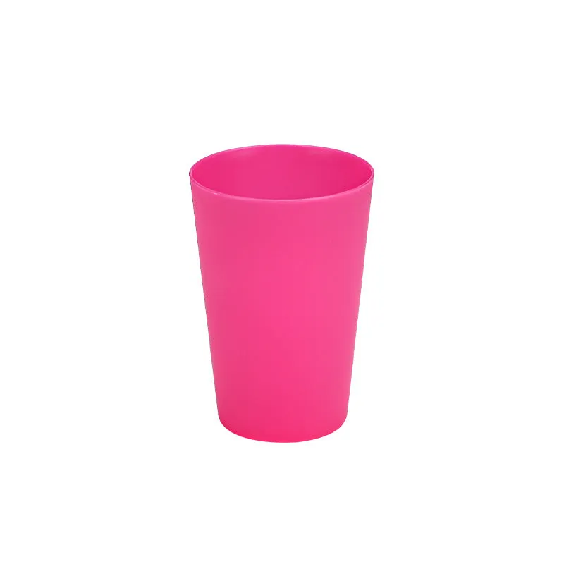 5 Pieces Solid Color Plastic Water Cups, HG0091