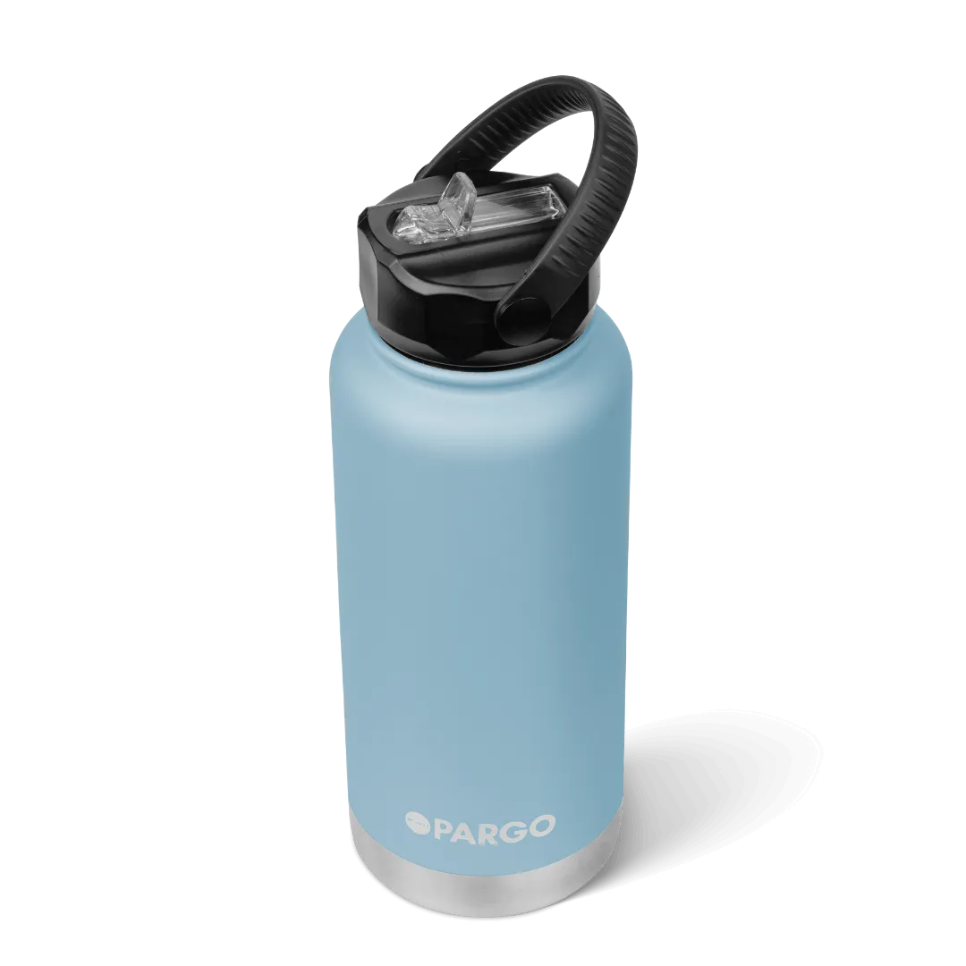 950mL Insulated Bottle w/ Straw Lid