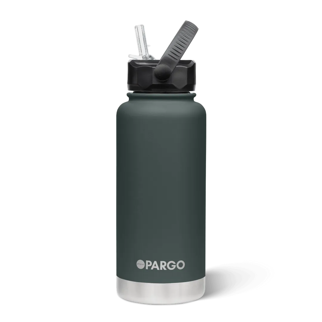 950mL Insulated Bottle w/ Straw Lid