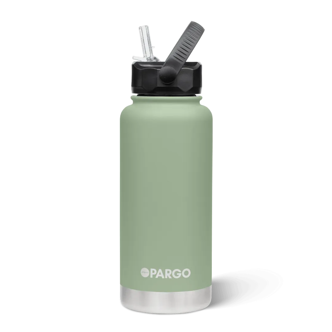 950mL Insulated Bottle w/ Straw Lid