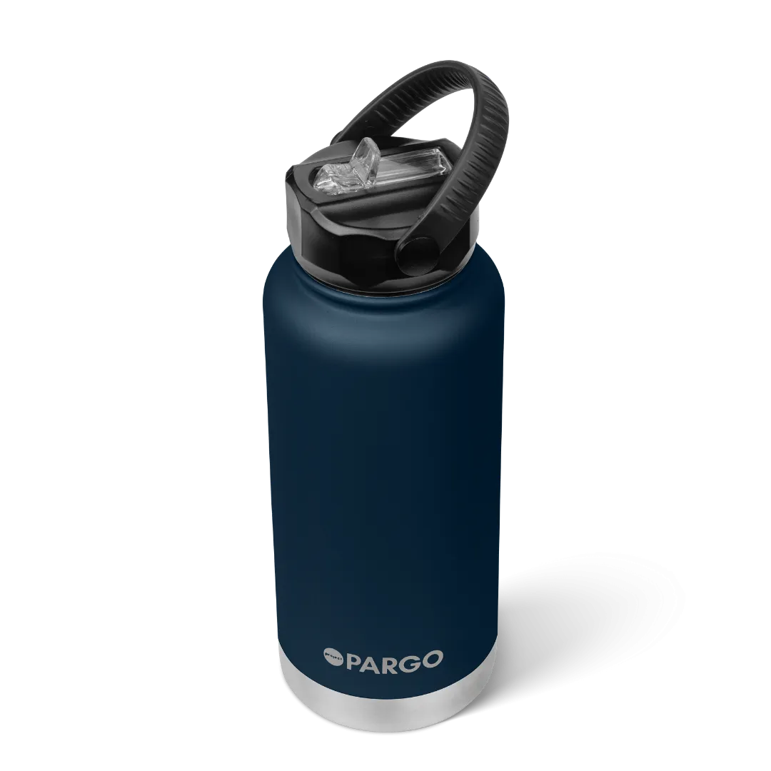 950mL Insulated Bottle w/ Straw Lid