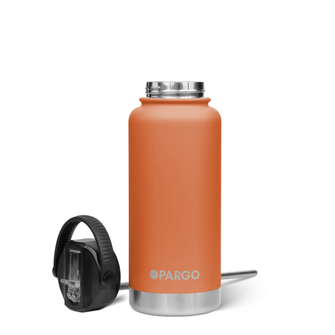 950mL Insulated Bottle w/ Straw Lid