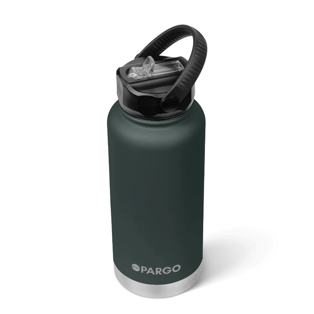 950mL Insulated Bottle w/ Straw Lid