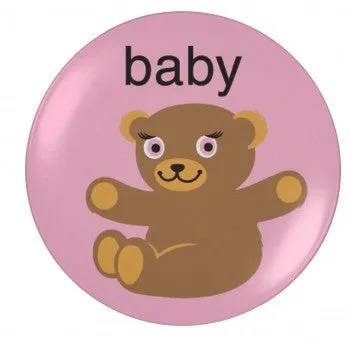 Baby Bear Pink Plate