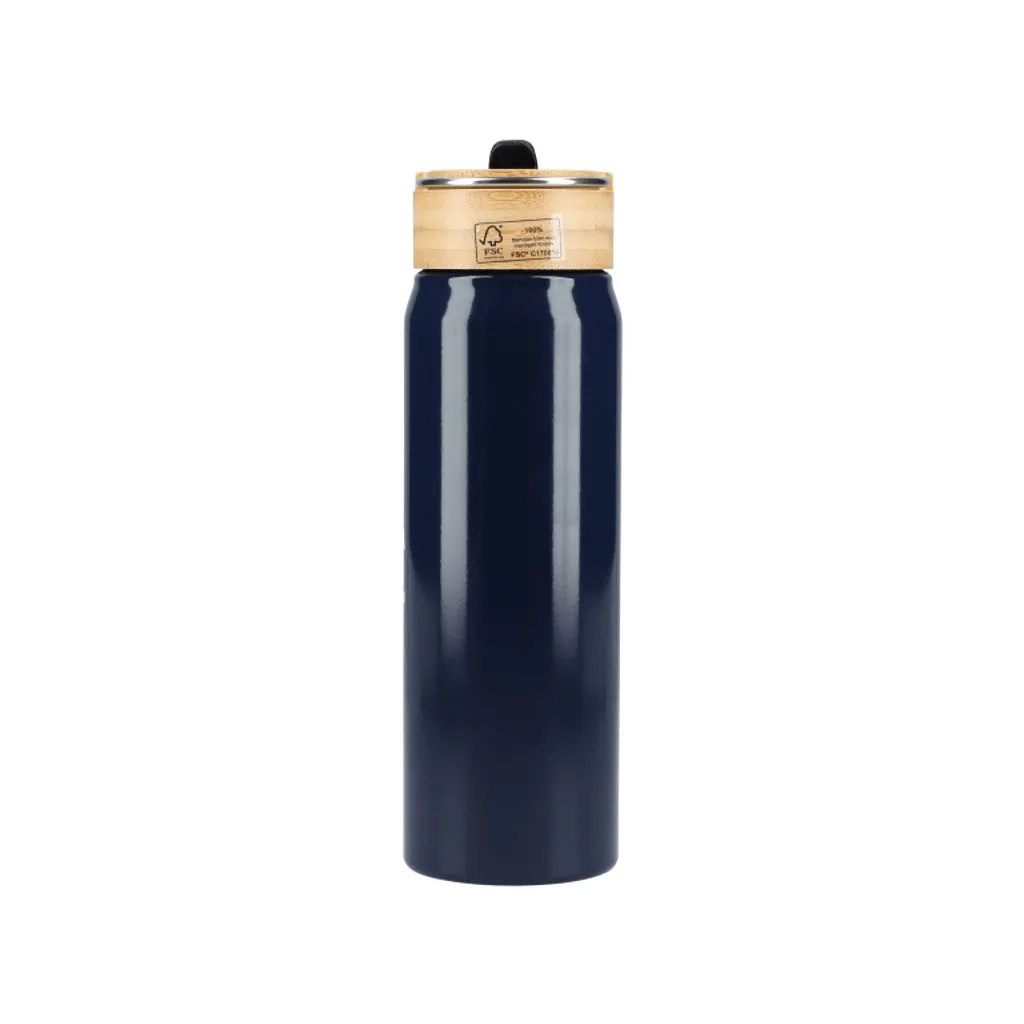 Billy 26oz Eco-Friendly Aluminum Bottle With FSC® Bamboo Lid