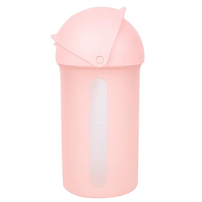 boon swig straw 9oz cup - pink