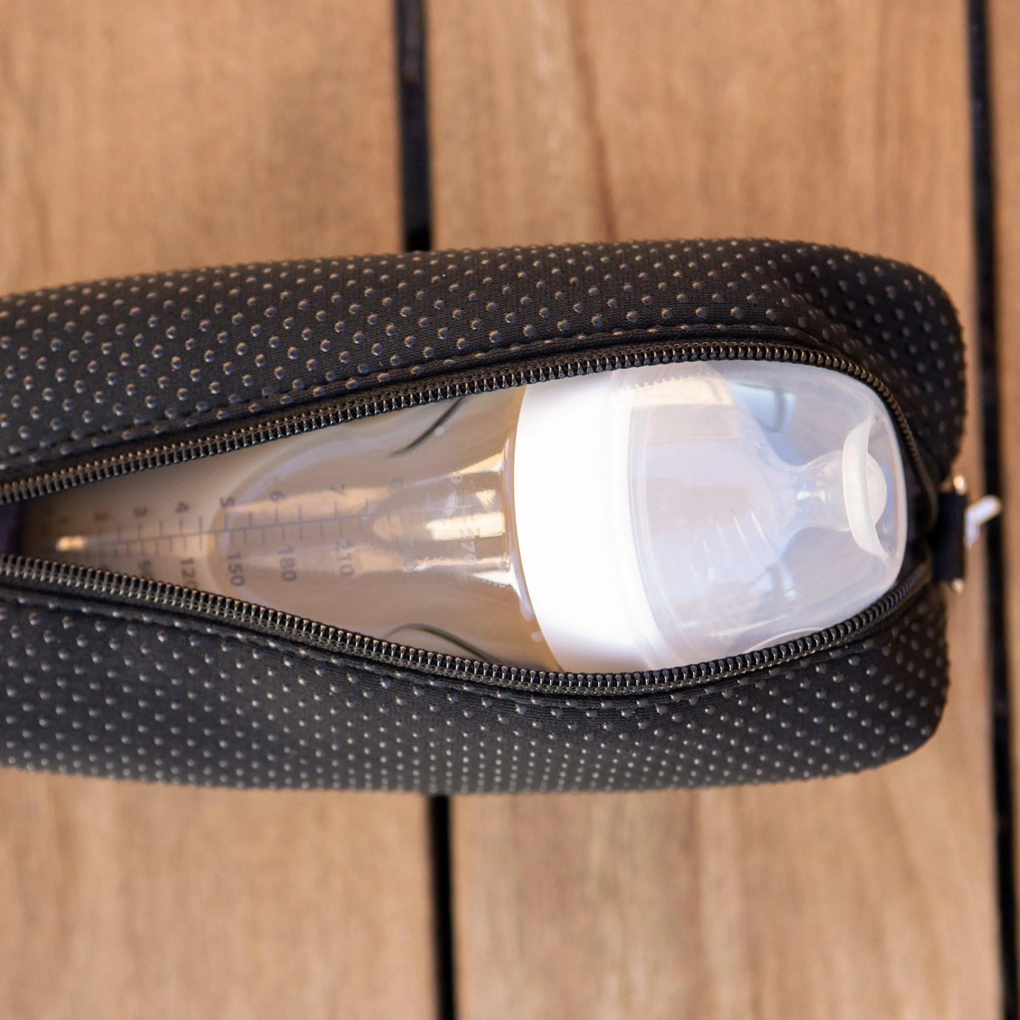 Bottle Butler in Black Neoprene