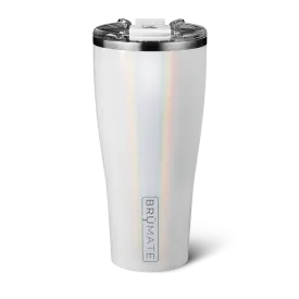 BrüMate NAV 32 oz Fully Leakproof Tumbler - Glitter White