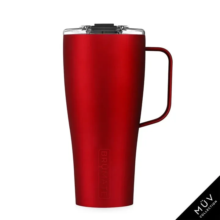 BrüMate TODDY XL 32 oz Insulated Coffee Mug, Red Velvet