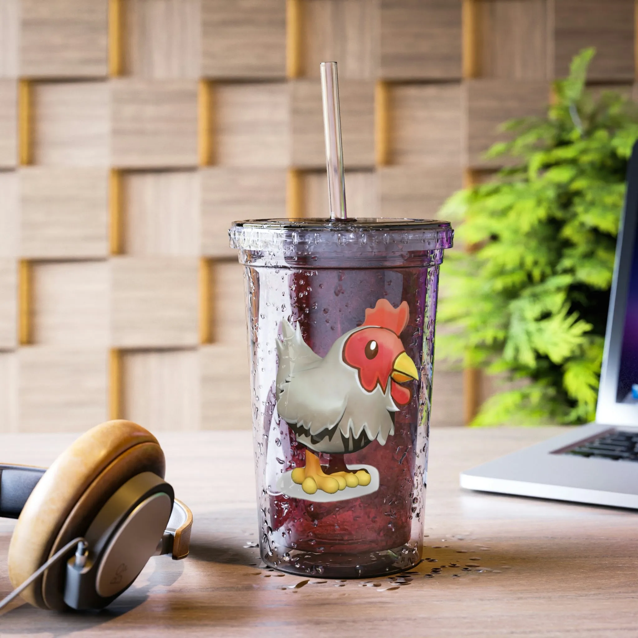 Chicken Suave Acrylic Cup