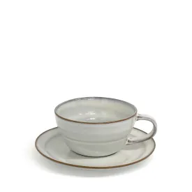 Clover Tea Cup & Saucer 230mL - Natural