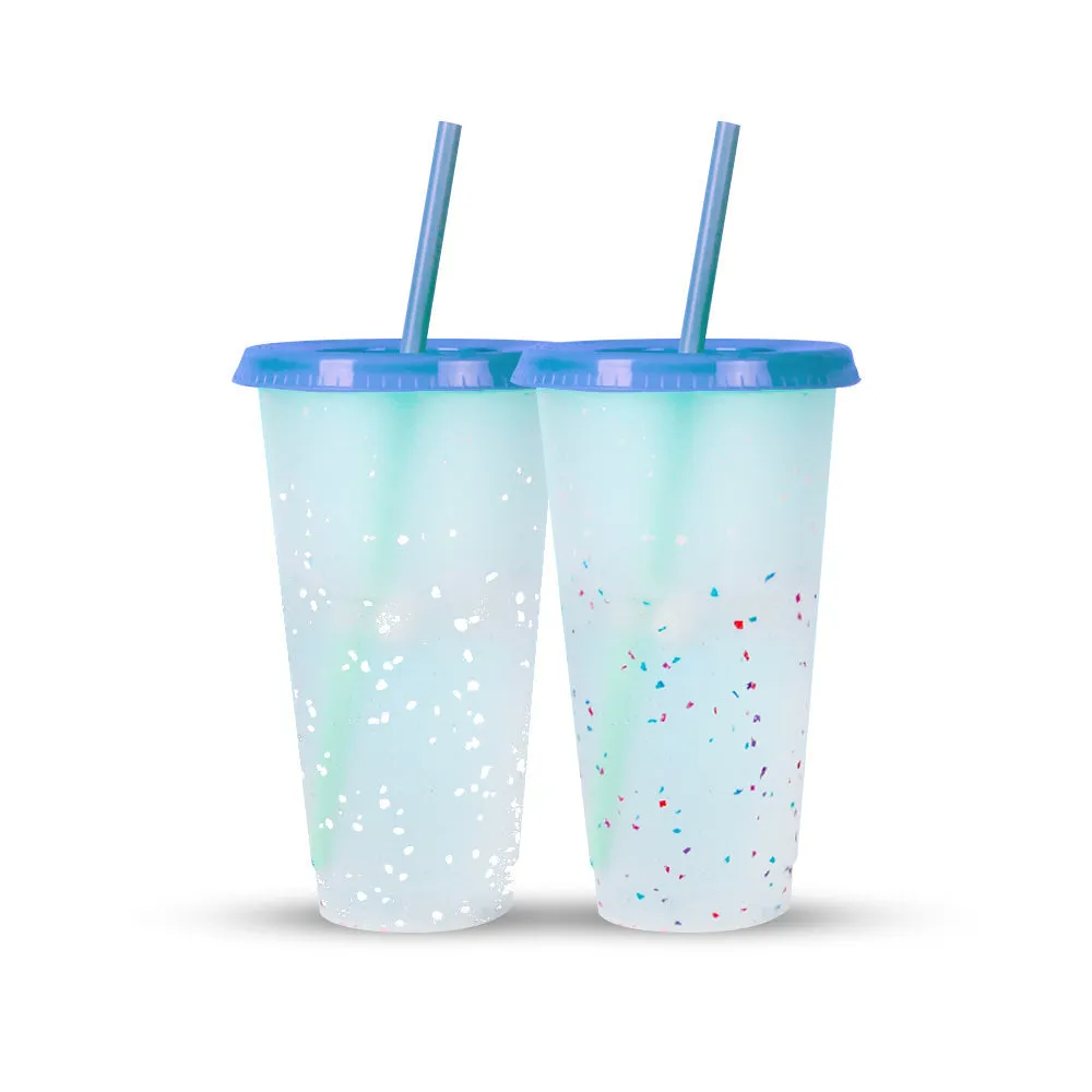 Confetti Clear 24oz Magic Color Changing Mug