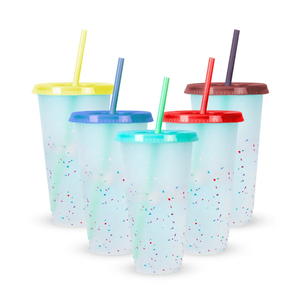 Confetti Clear 24oz Magic Color Changing Mug