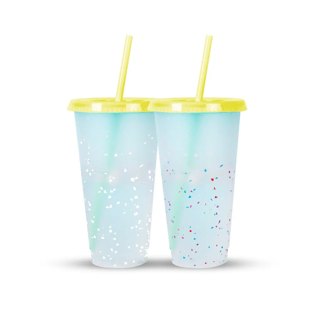 Confetti Clear 24oz Magic Color Changing Mug