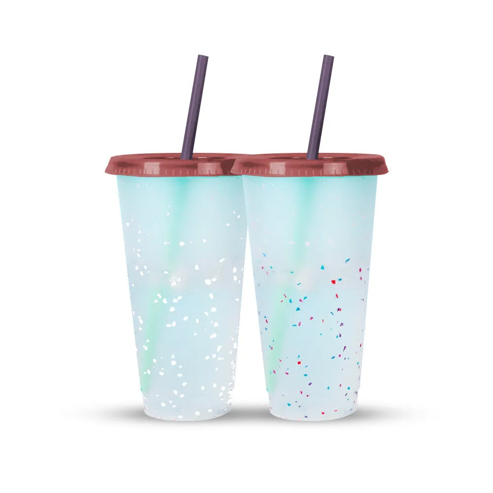 Confetti Clear 24oz Magic Color Changing Mug