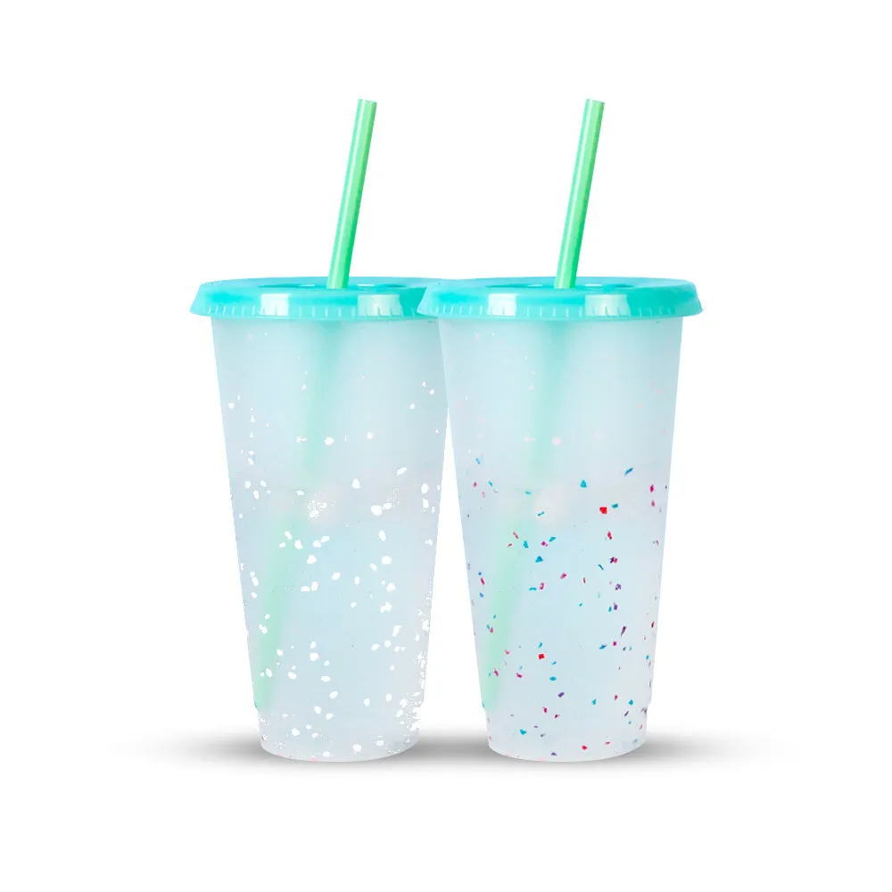 Confetti Clear 24oz Magic Color Changing Mug