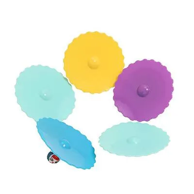 Custom Silicone Leak-proof  Cup Lids