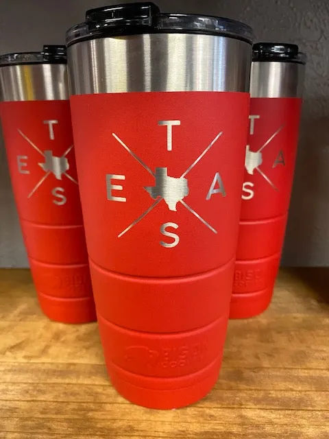 CUSTOM TEXAS BISON TUMBLER