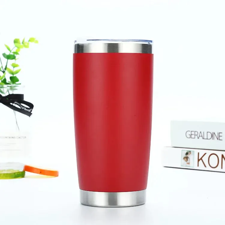 Customized Tumbler With Lid Stainless Steel Vacuum