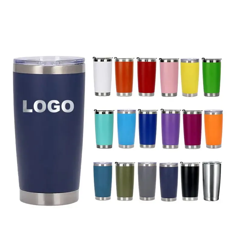 Customized Tumbler With Lid Stainless Steel Vacuum