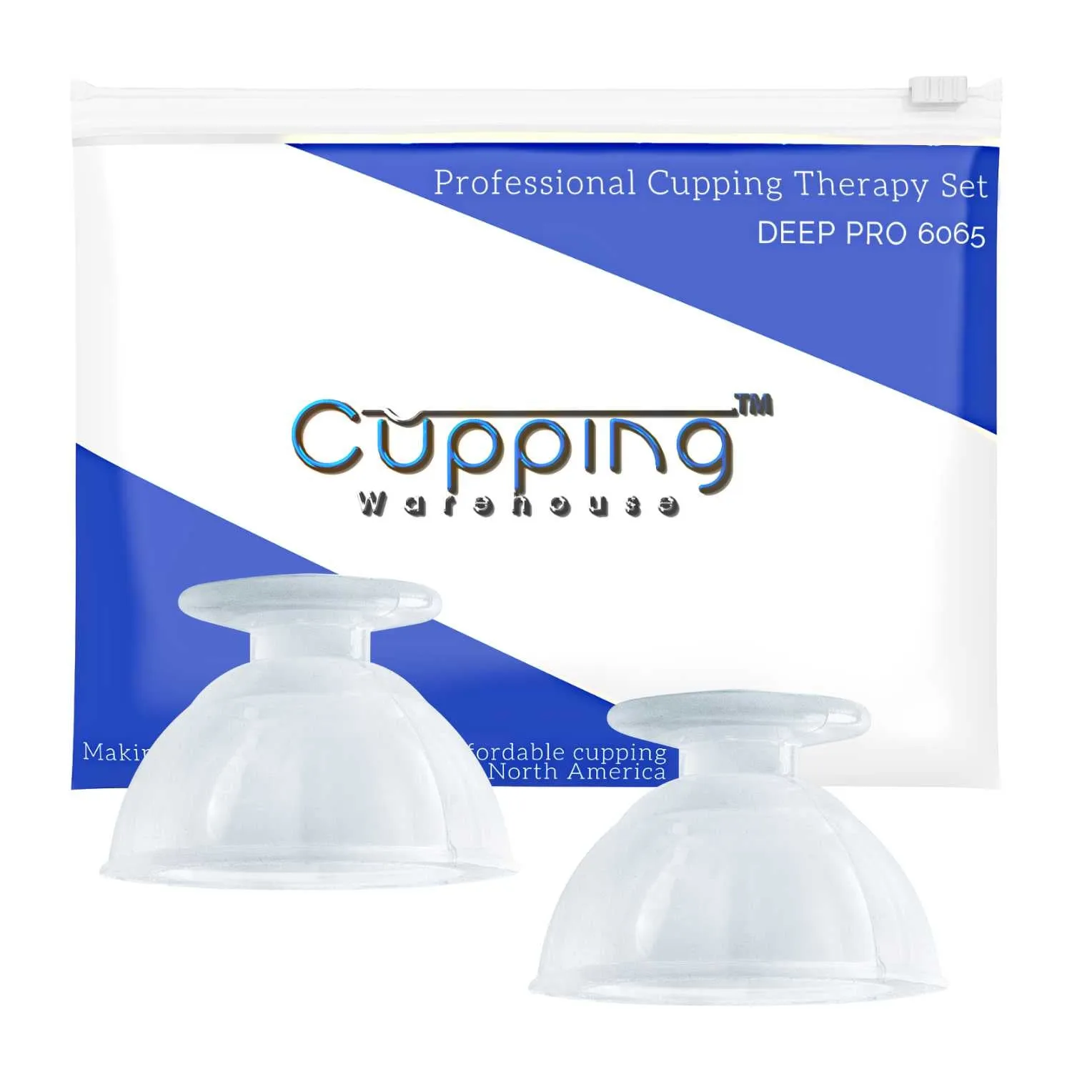 Deep Static Flip™ Cups 6065 Silicone Cupping Therapy Set for Pain- US,CA,MX,BR,AU,UK