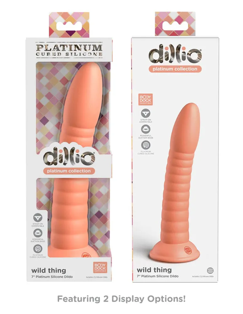 Dillio Platinum - Wild Thing 7 Inch Dildo