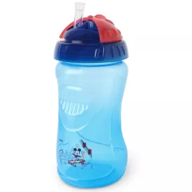 Disney Baby Straw Cup 360ml Mickey Mouse (Blue)