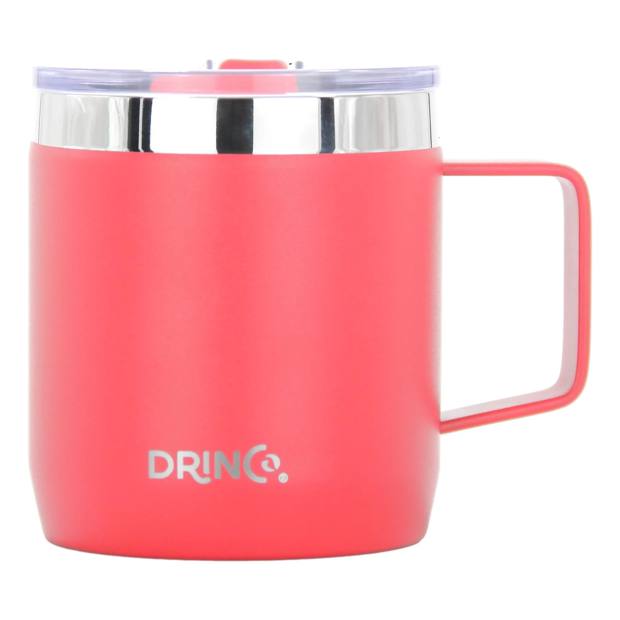 DRINCO® 14 oz Trekking Coffee Mug - Barn Red