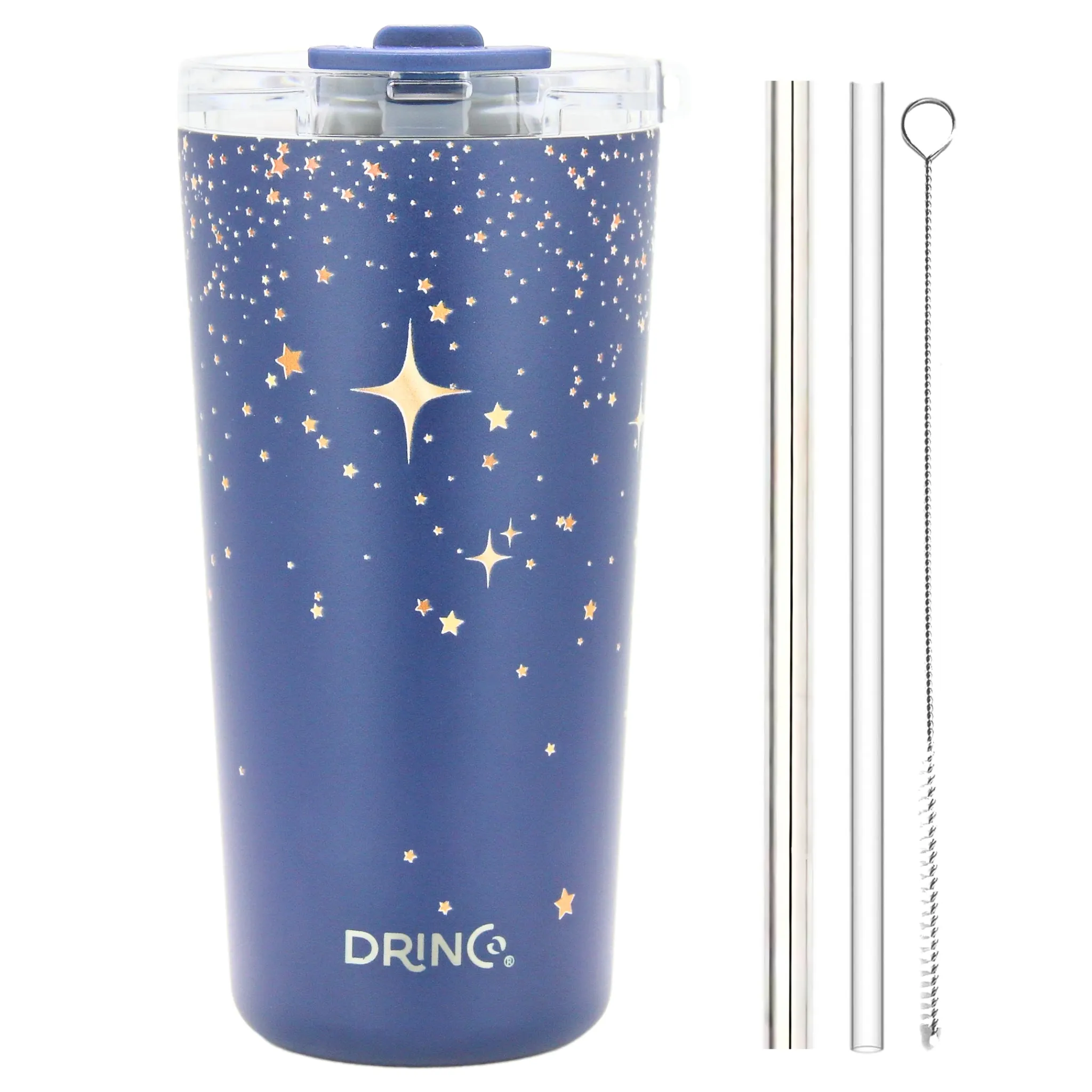 DRINCO®  Seattle 20oz Leakproof Tumbler with Straw - North Star