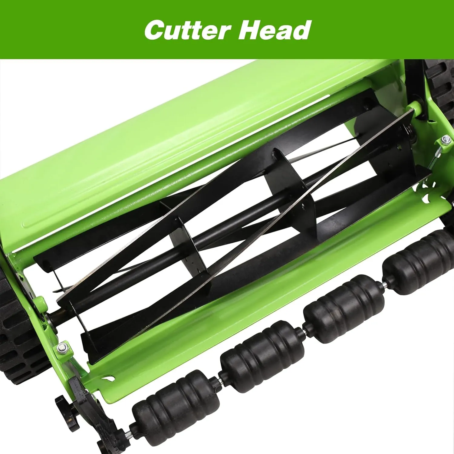 Eco-Friendly Push Reel Lawn Mower: Precision Blades, Adjustable Heights, Efficient Catcher