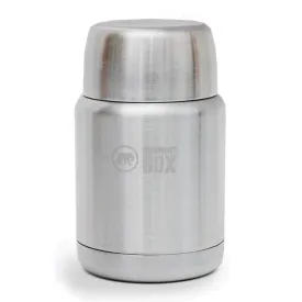 Elephant Box Insulated Food Flask - Steel