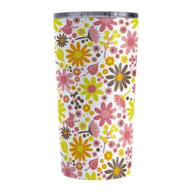 Fruity Summer Flowers Tumbler Cup