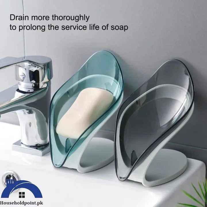 Leaf-shaped Soap Holder (Pack Of 2)