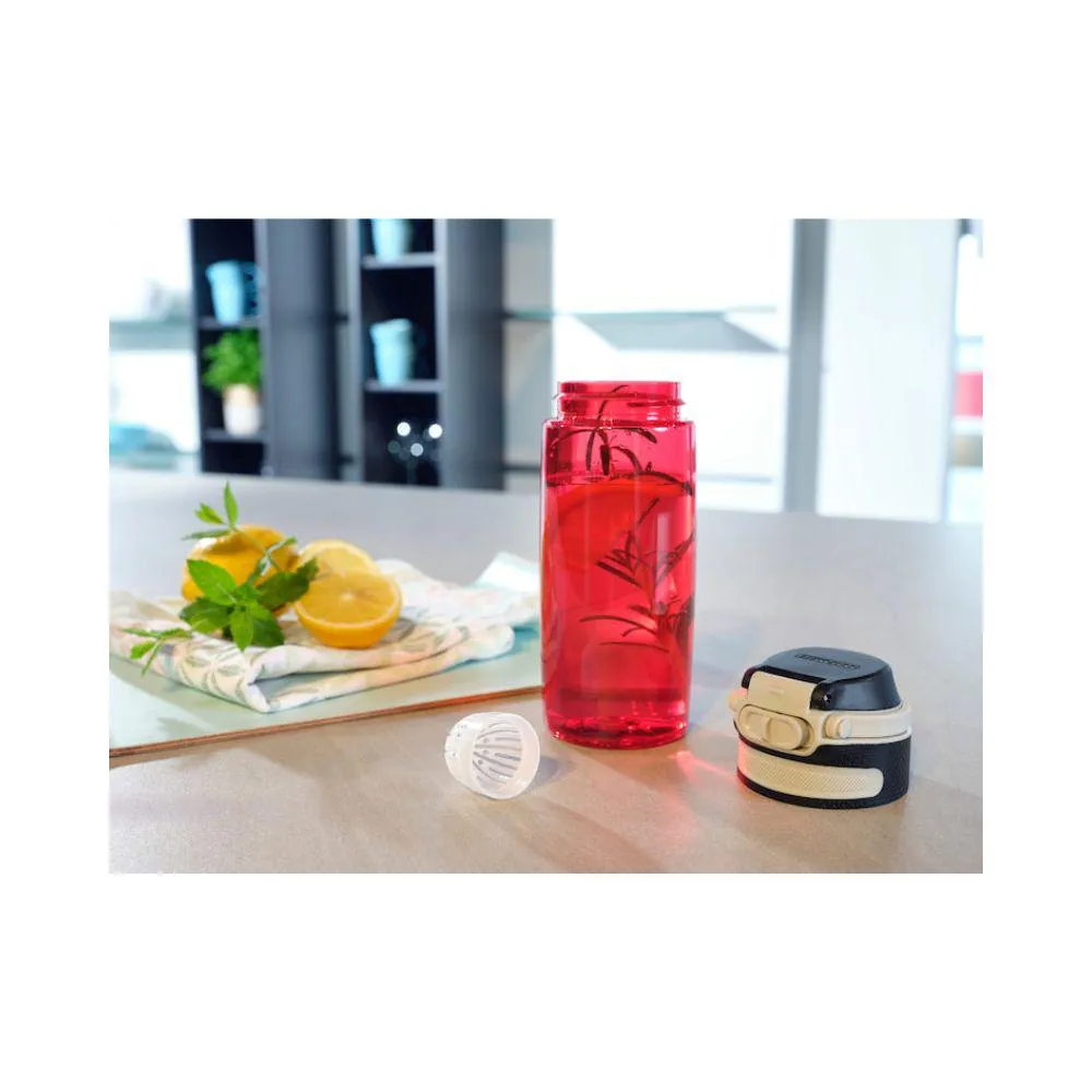 Leifheit Tritan Bottle - Red - 550ml