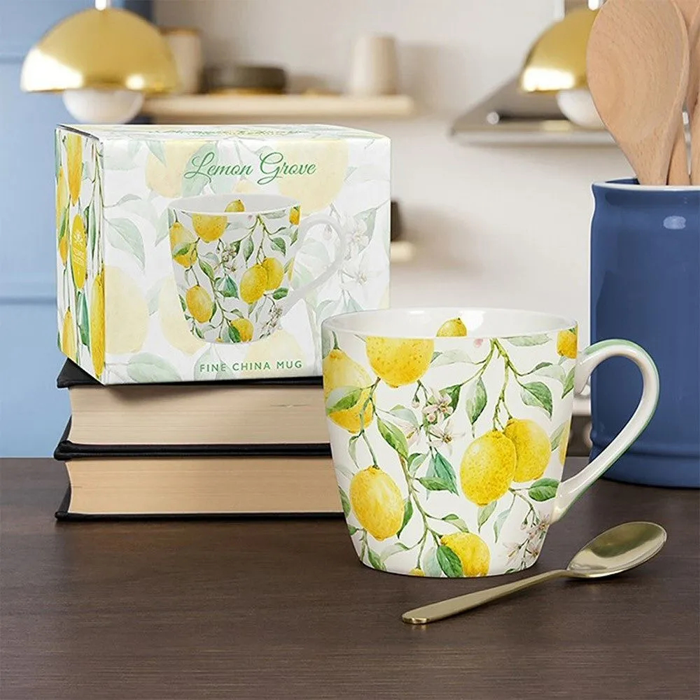 Lesser & Pavey Lemon Grove Breakfast Mug