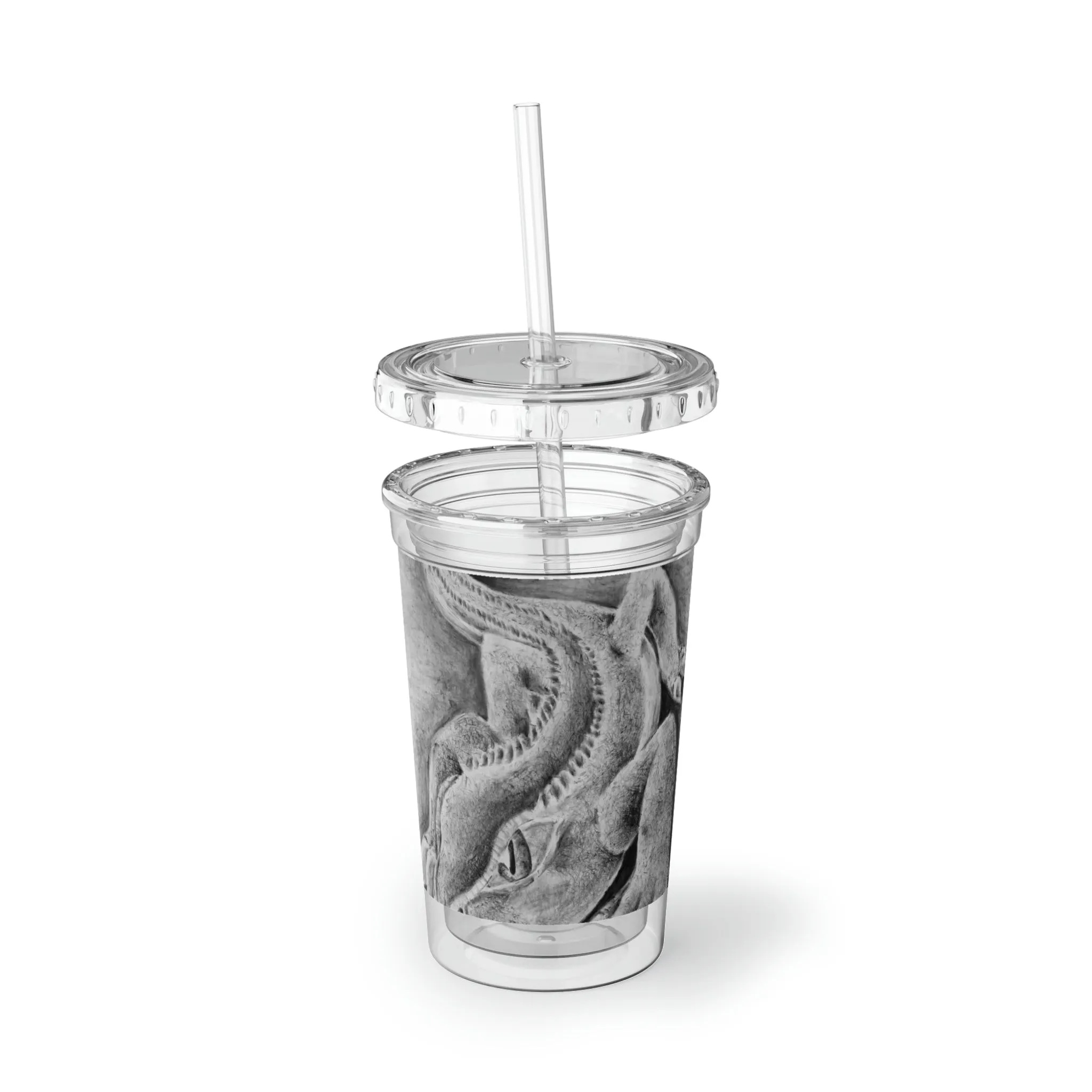 Lizzy the Lizard Suave Acrylic Cup