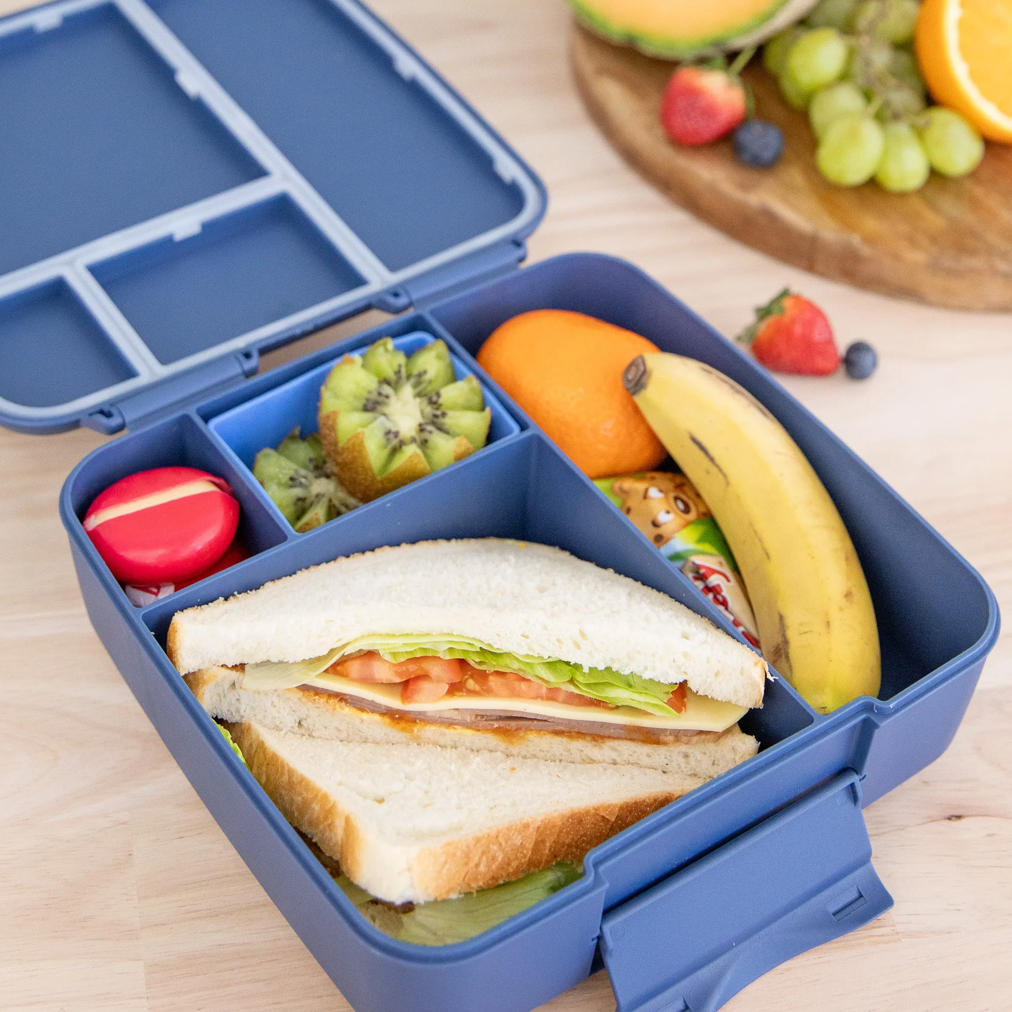 MontiiCo Feast Lunch Box - Navy