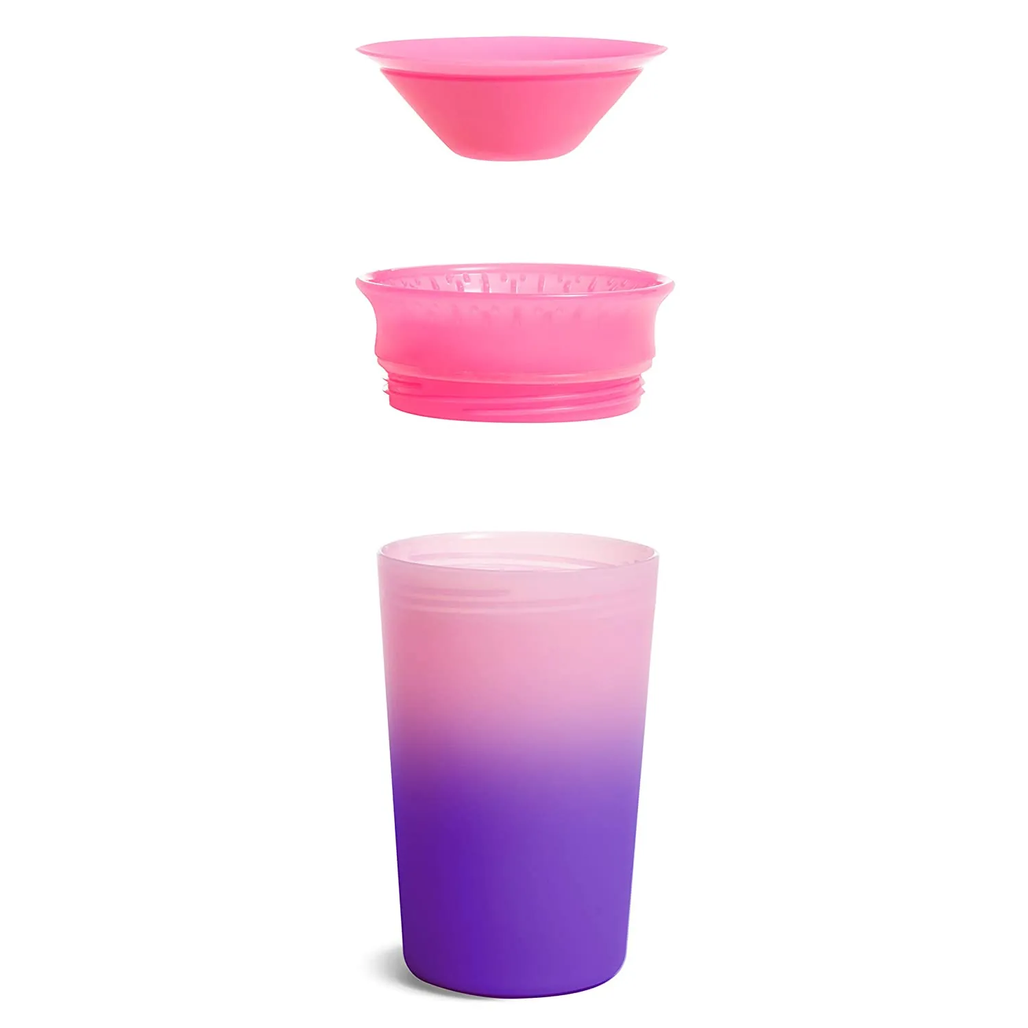 Munchkin Miracle 360 Color Changing Sippy Cup, 9 Oz, Pink