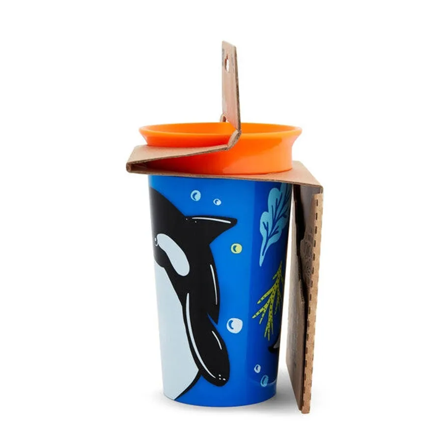 Munchkin Miracle 360 WildLove Sippy Cup 1pc 9oz - Orca