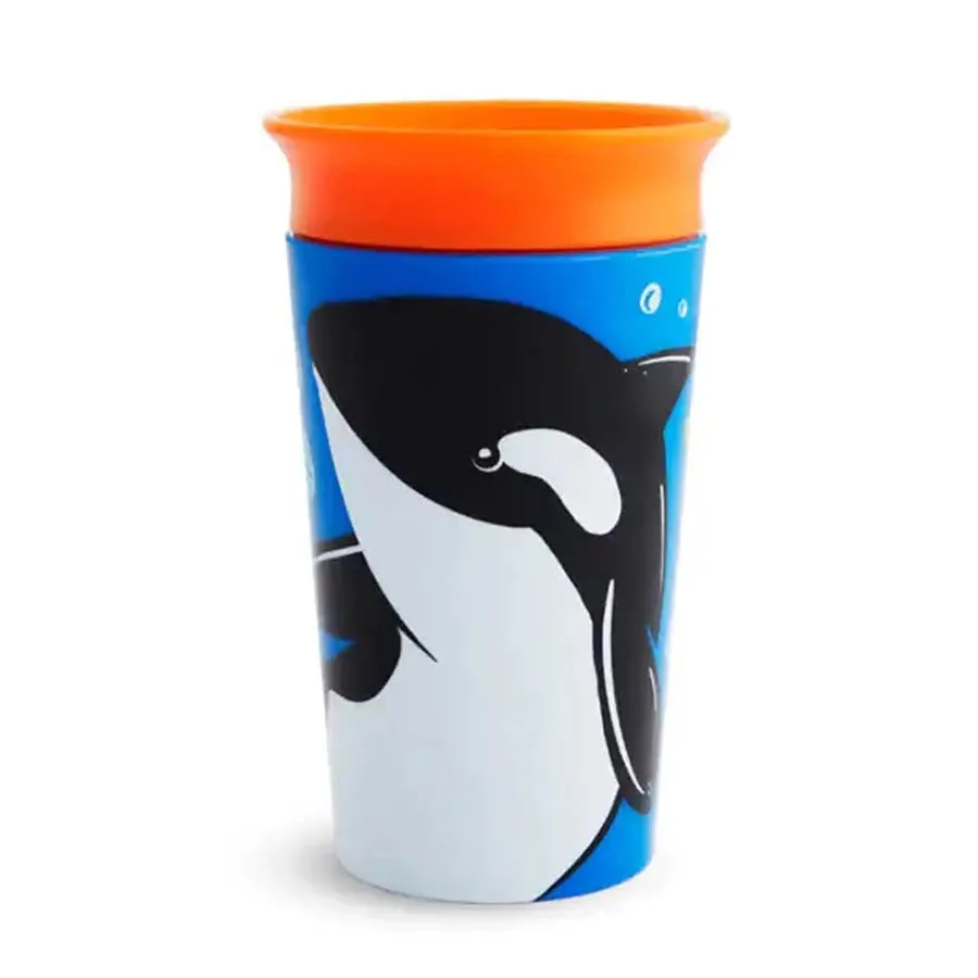 Munchkin Miracle 360 WildLove Sippy Cup 1pc 9oz - Orca