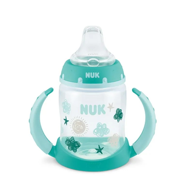 NUK Learner Cup, 5 oz Soft Spout Sippy Cup, 6  Months