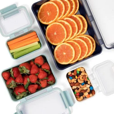 Open Box - SnapLock Rectangular Food Storage Containers - 20pc