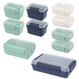 Open Box - SnapLock Rectangular Food Storage Containers - 20pc