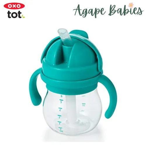 OXO Tot Grow Straw Cup With Handles 6oz - Teal