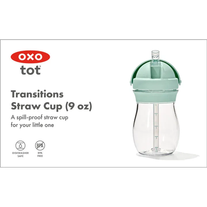 OXO Tot Transitions 9oz Straw Cup - Opal