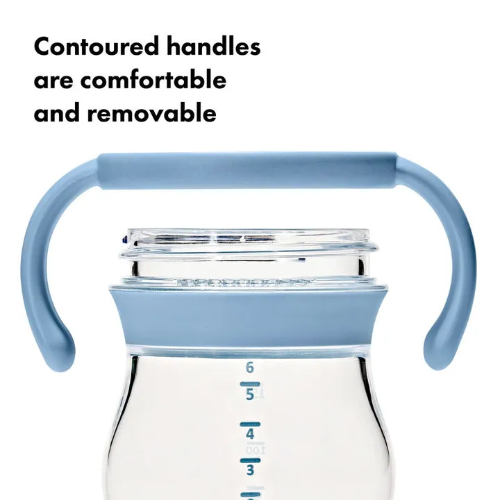 OXO Tot Transitions Soft Spout Sippy Cup With Removable Handles 6oz - Dusk