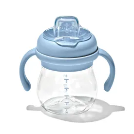 OXO Tot Transitions Soft Spout Sippy Cup With Removable Handles - Dusk